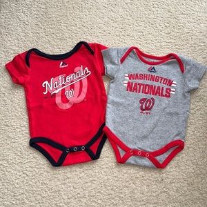 Infant Washington Nationals Bodysuit Set